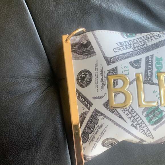 Stylish Money Print Women's Clutch - Picture 3 of 6